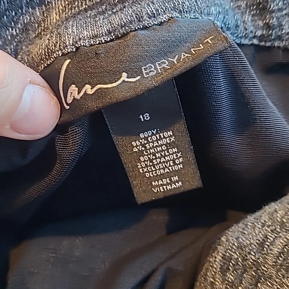 Lane Bryant Rouched Shaper Pencil Skirt Size 18 - Picture 3 of 5